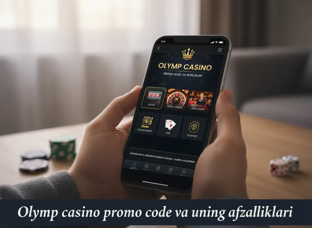 Olymp casino promo code va uning afzalliklari