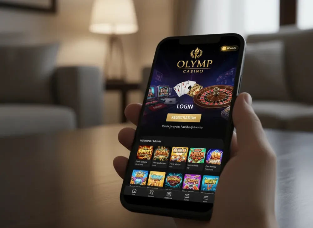 Olymp casino login va kirish jarayoni haqida qo'llanma